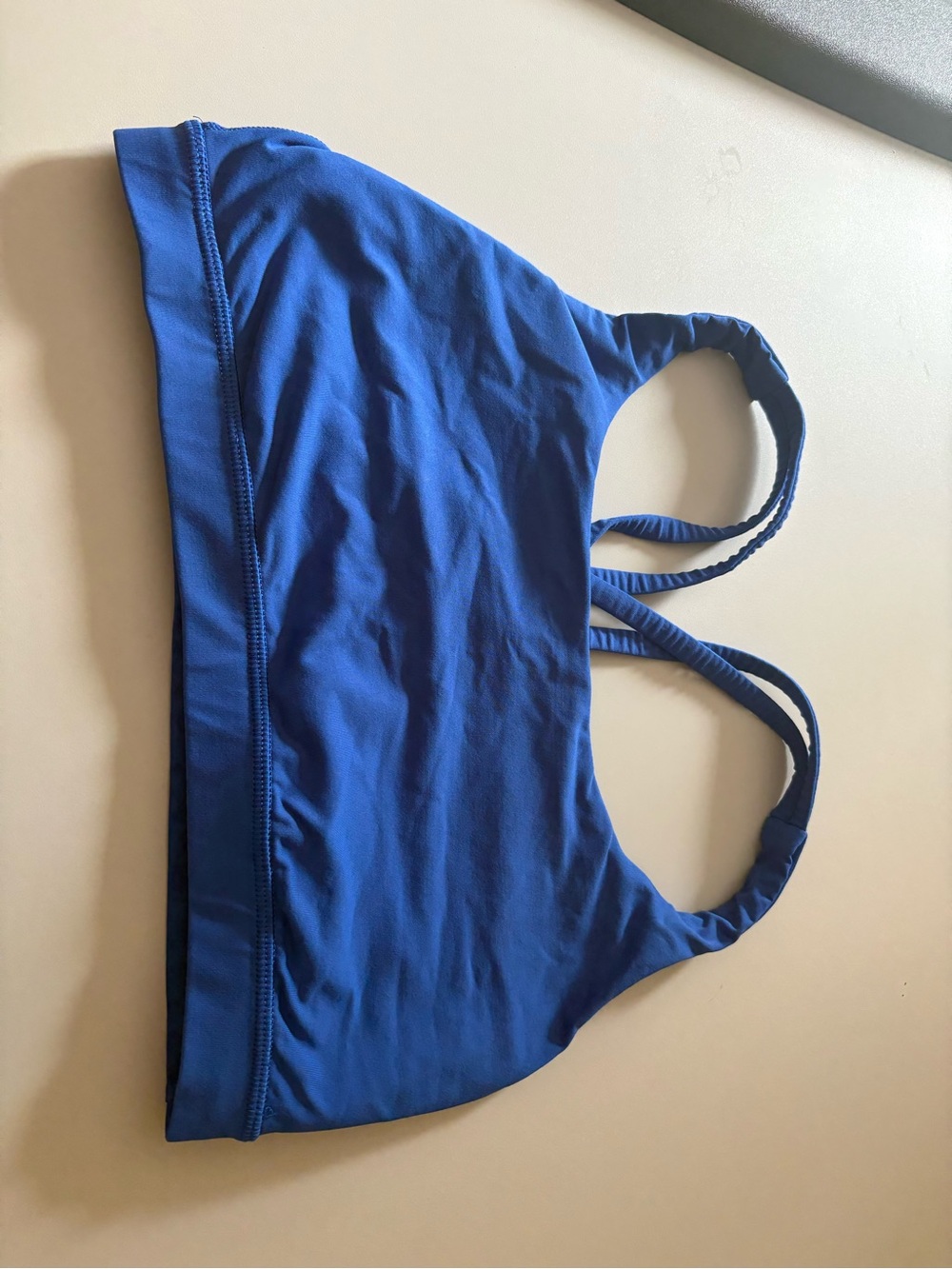 lululemon athletica Royal Blue Strappy Sports Bra